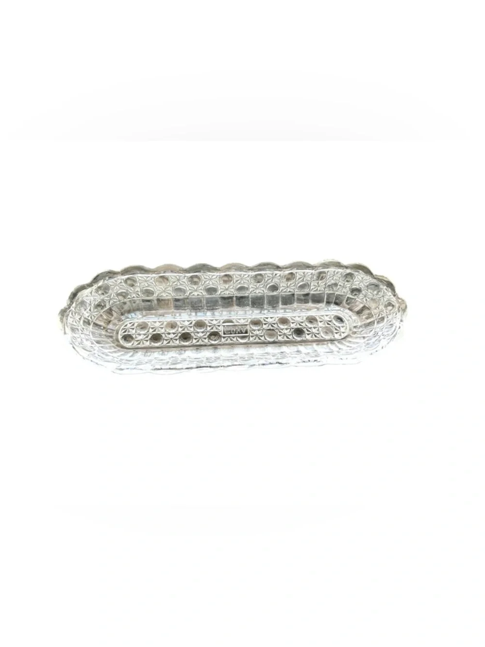 Avon “Sunny Lemon” Crystal Soap Dish Set 🍋